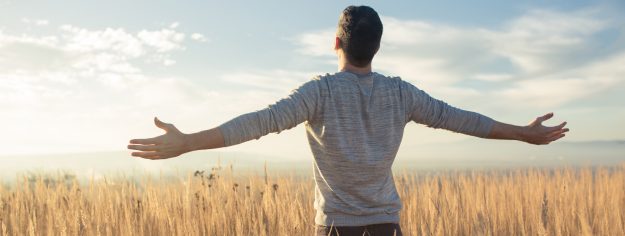 Father and son on a bicycle lane